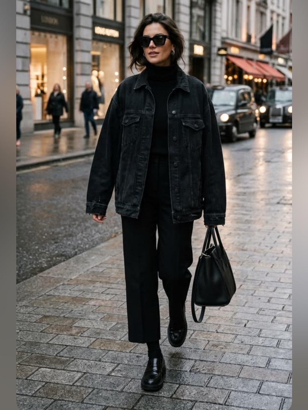 Zara Oversized Denim Jacket